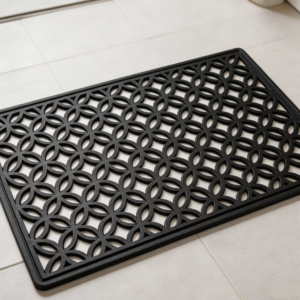 2-Piece Coir Door Mat Set, Sun Print
