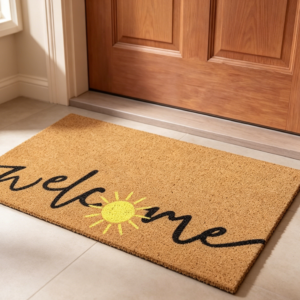 All-Weather Door Mat, Black